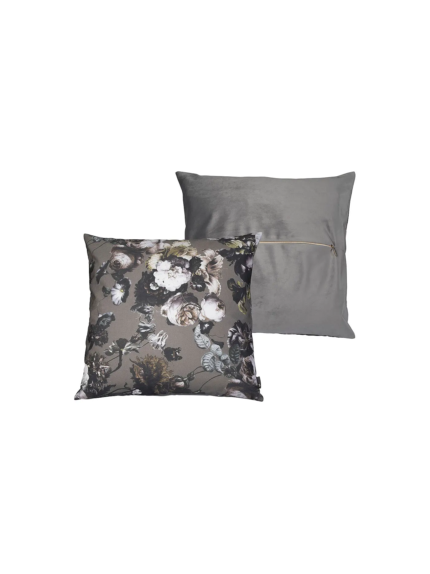 PICHLER | Kissenhülle Bouquet-K 50x50cm Taupe | 